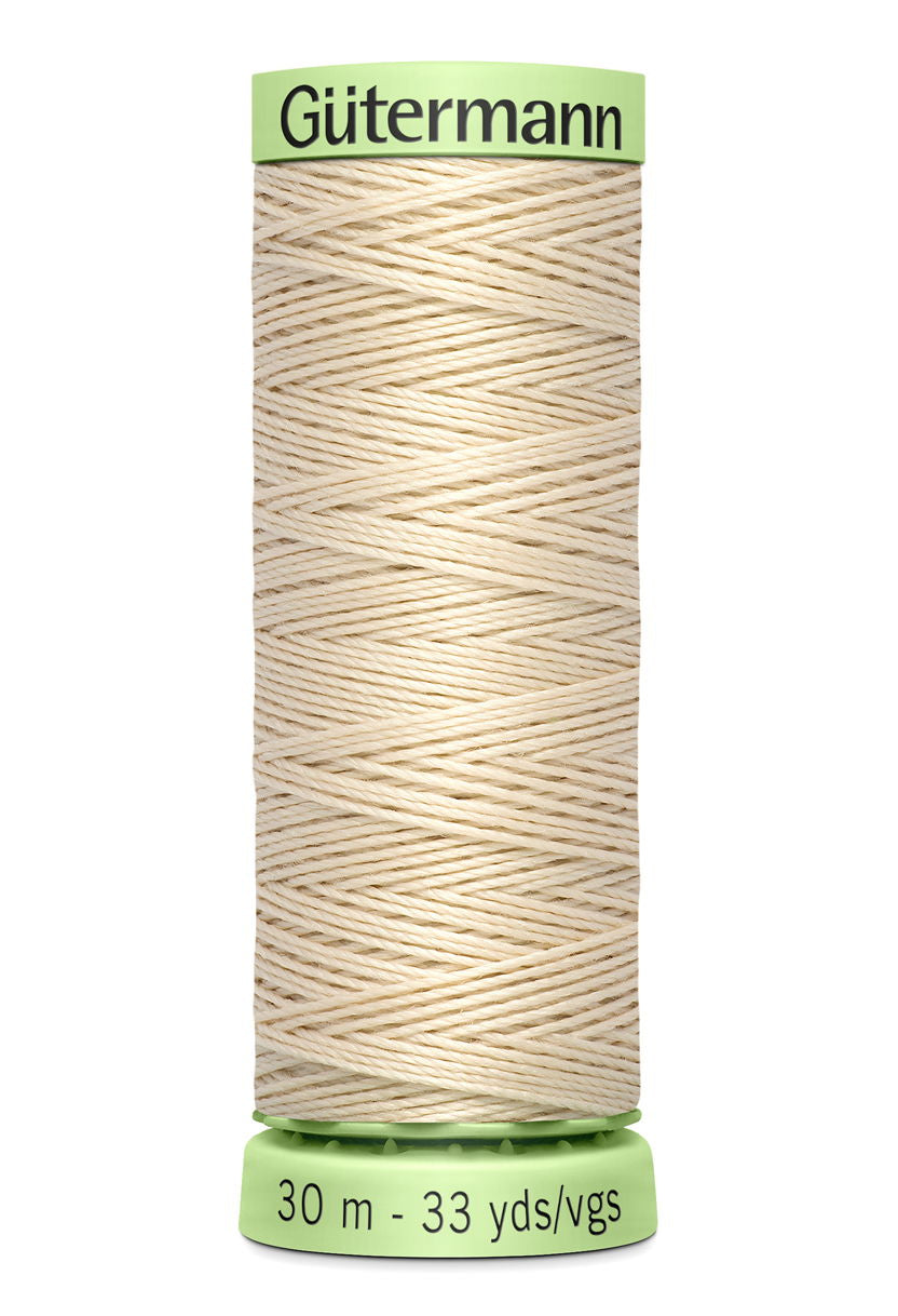 744506-169 - GUTERMANN TOP STITCH THREAD 30m 169 CREAMY COFFEE