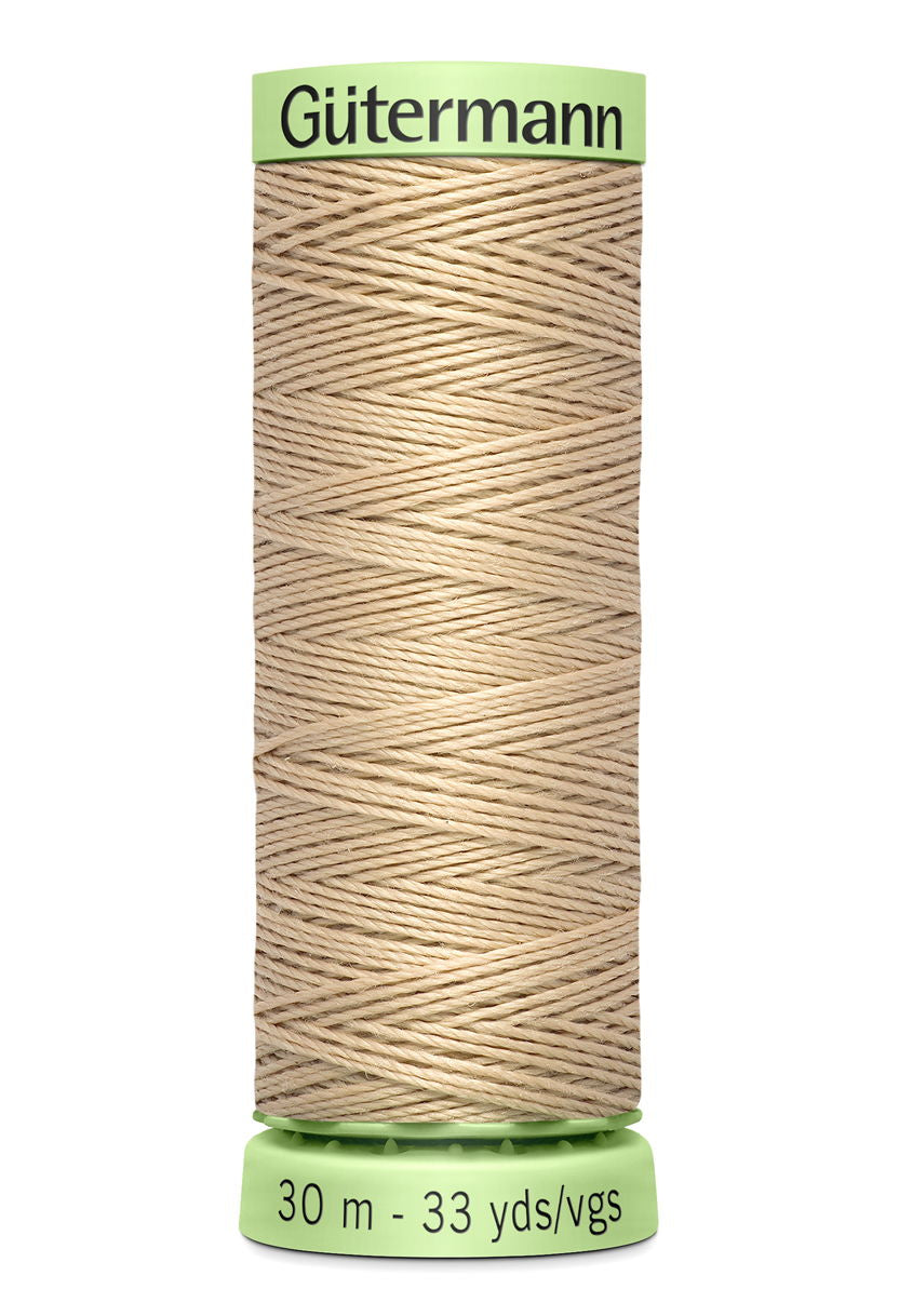 744506-186 - GUTERMANN TOP STITCH THREAD 30m 186 CREAM