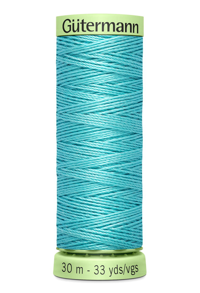 744506-192 - GUTERMANN TOP STITCH THREAD 30m 192 AQUA