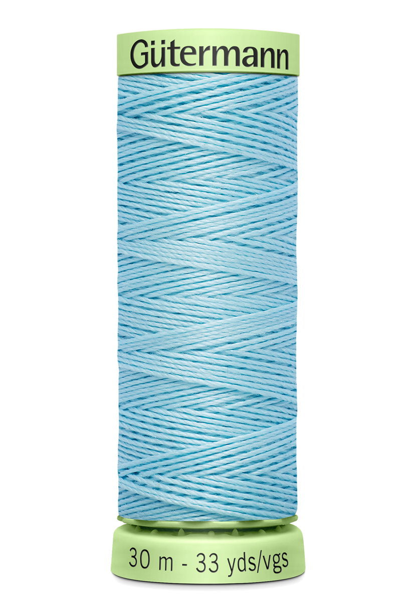 744506-195 - GUTERMANN TOP STITCH THREAD 30m 195 LIGHT BLUE