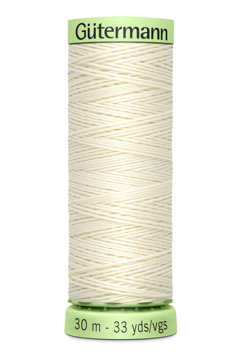 744506-1 - GUTERMANN TOP STITCH THREAD 30m 1 DARK IVORY