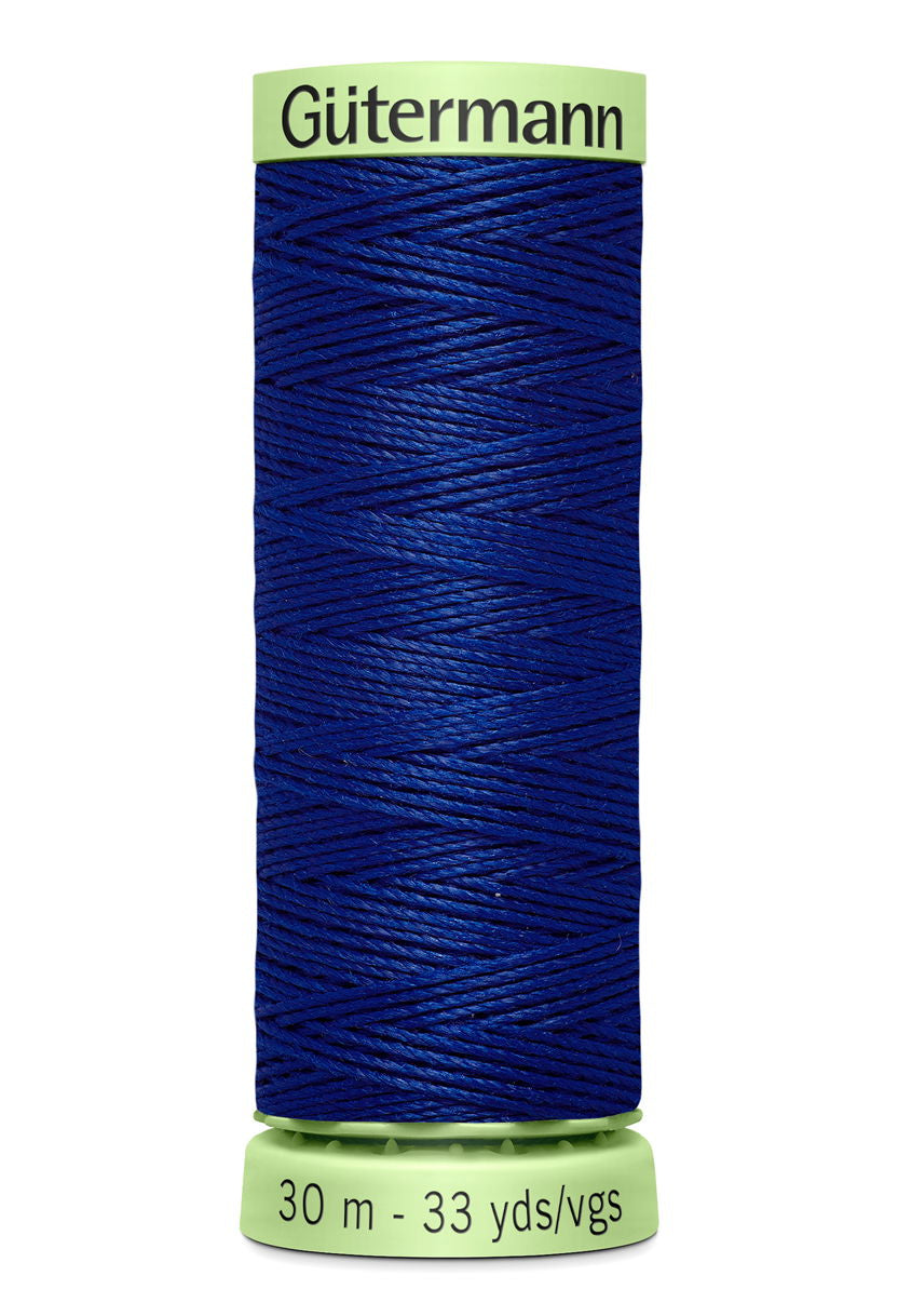 744506-232 - GUTERMANN TOP STITCH THREAD 30m 232 DARK ROYAL BLUE