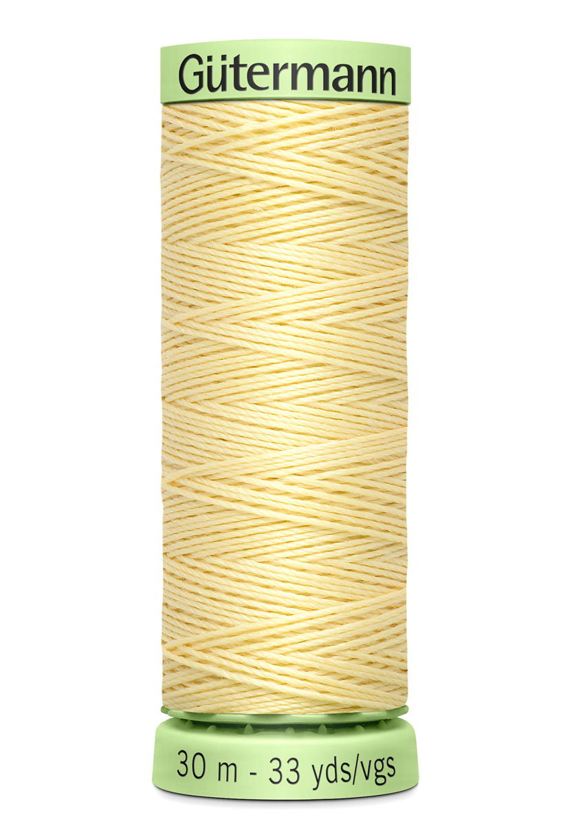 744506-325 - GUTERMANN TOP STITCH THREAD 30m 325 LEMON