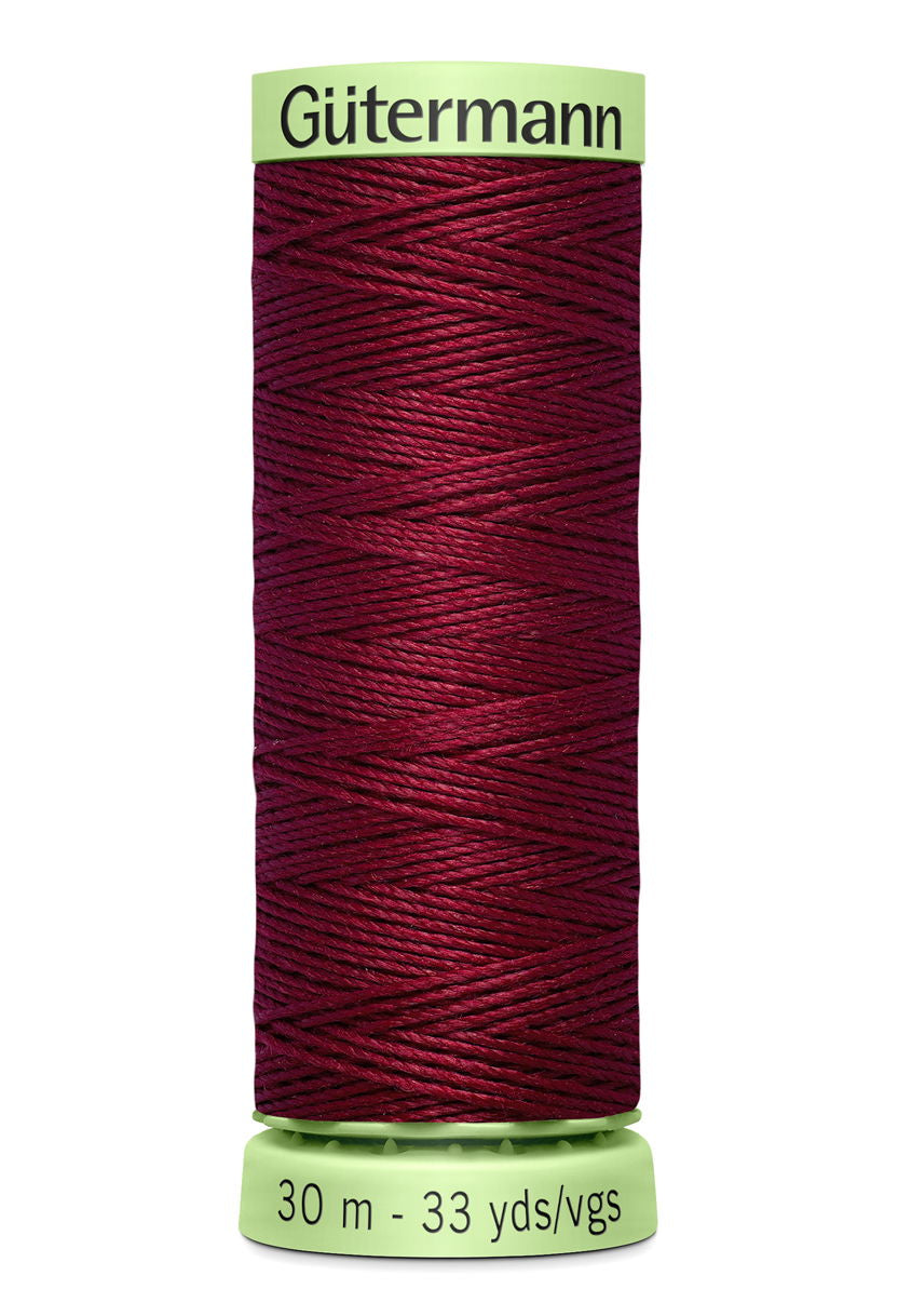 744506-368 - GUTERMANN TOP STITCH THREAD 30m 368 DARK RUST