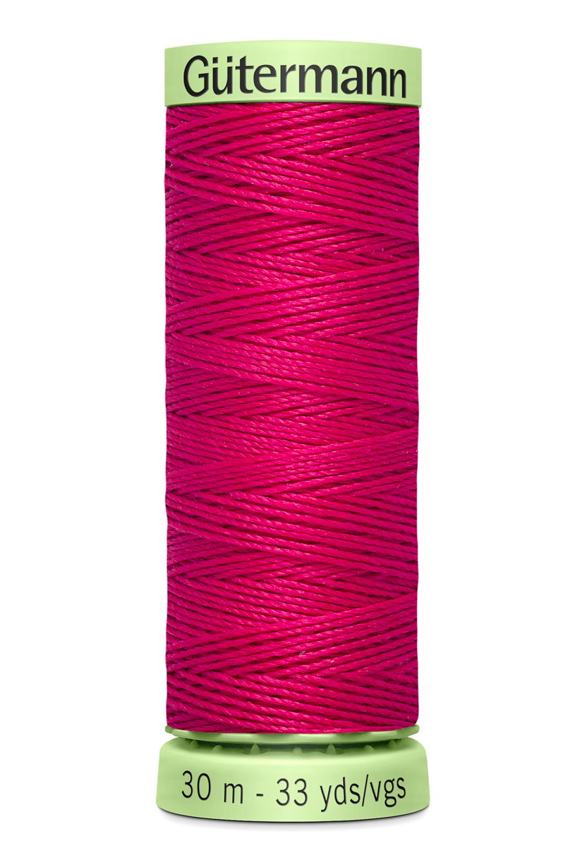 744506-382 - GUTERMANN TOP STITCH THREAD 30m 382 CERISE