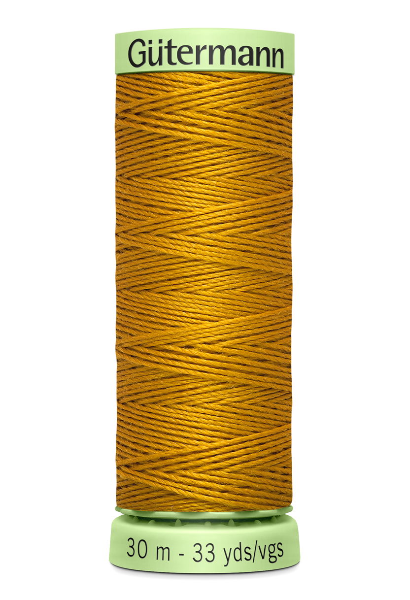 744506-412 - GUTERMANN TOP STITCH THREAD 30m 412 OLD GOLD