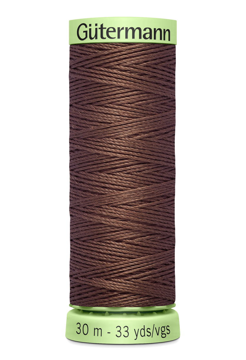 744506-446 - GUTERMANN TOP STITCH THREAD 30m 446 BROWN