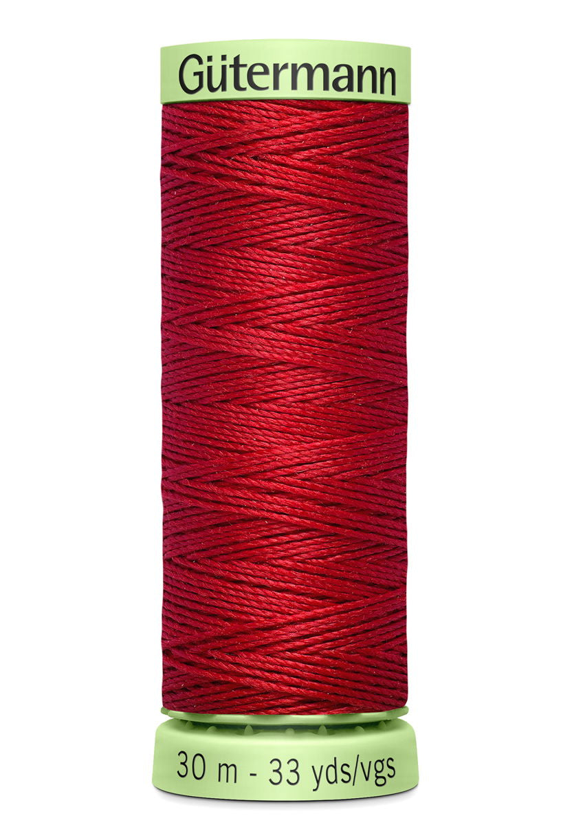 744506-46 - GUTERMANN TOP STITCH THREAD 30m 46 DARK RED