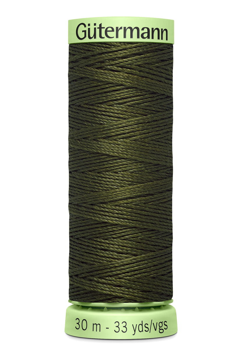 744506-531 - GUTERMANN TOP STITCH THREAD 30m 531 DARK BROWN
