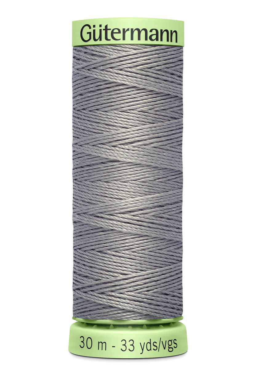 744506-634 - GUTERMANN TOP STITCH THREAD 30m 634 LIGHT  GREY