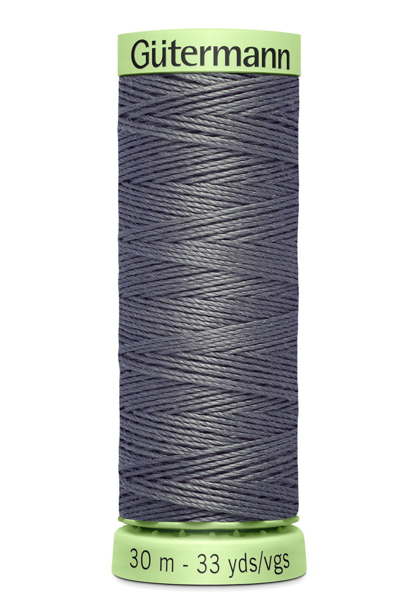 744506-701 - GUTERMANN TOP STITCH THREAD 30m 701 DARK GREY