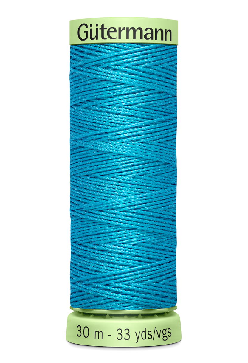 744506-736 - GUTERMANN TOP STITCH THREAD 30m 736 MID BLUE