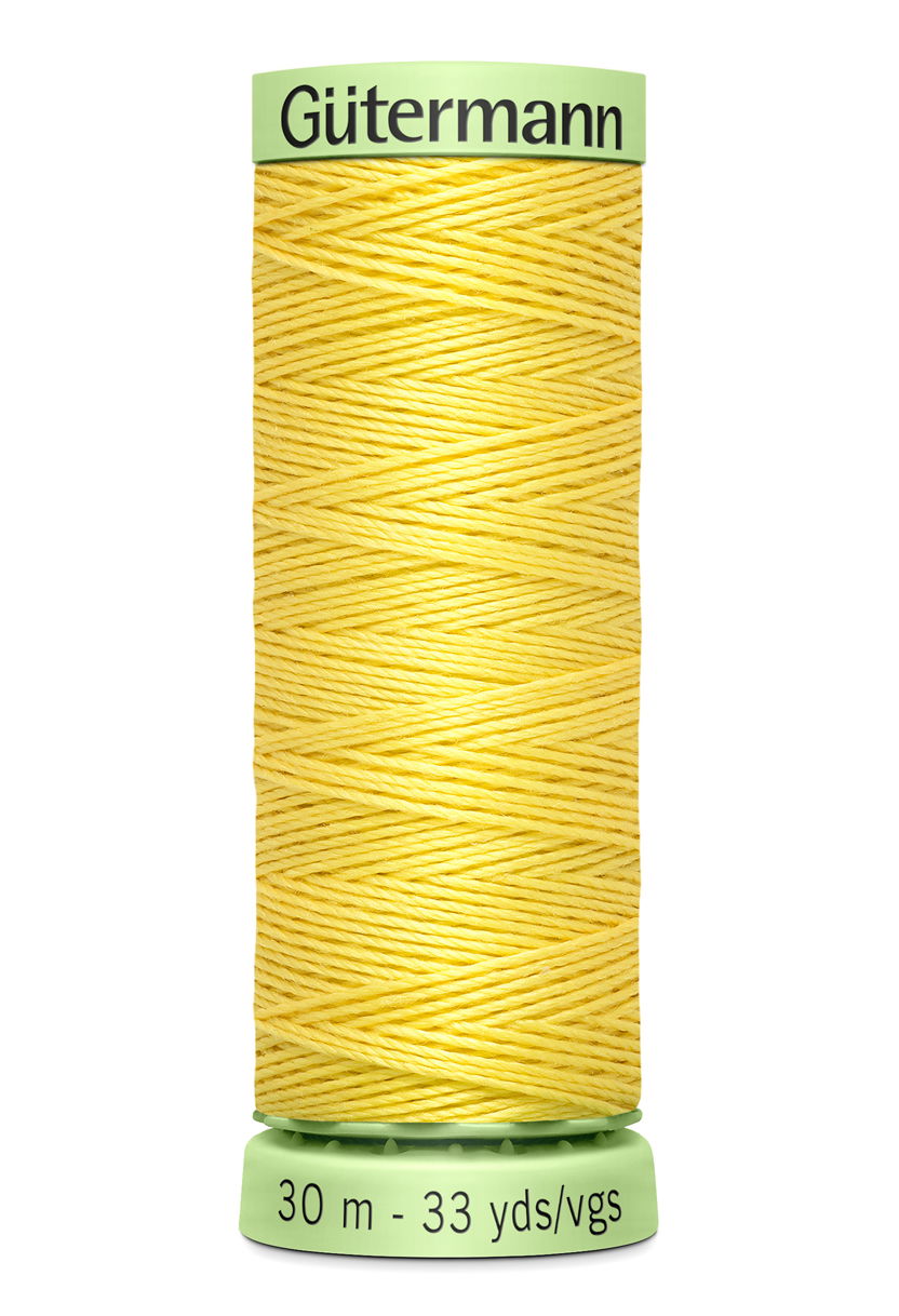 744506-852 - GUTERMANN TOP STITCH THREAD 30m 852 YELLOW