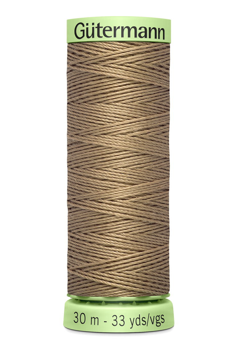744506-868 - GUTERMANN TOP STITCH THREAD 30m 868 LATTE
