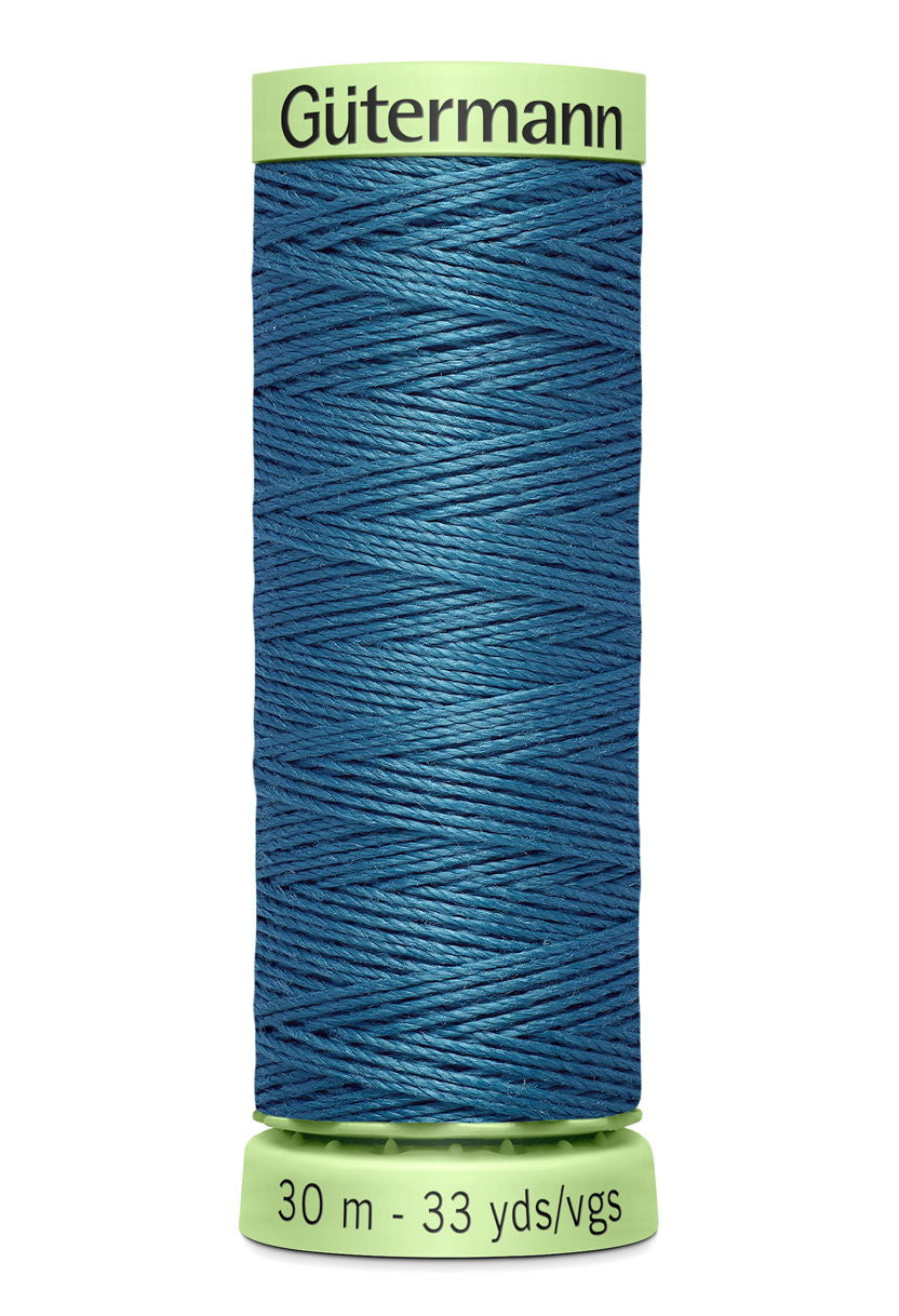 744506-903 - GUTERMANN TOP STITCH THREAD 30m 903 SMOKED BLUE