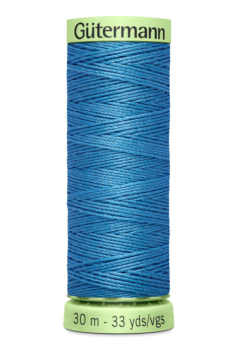 744506-965 - GUTERMANN TOP STITCH THREAD 30m 965 OCEAN BLUE