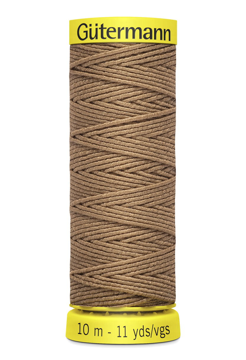 744557-1028 - GUTERMANN ELASTIC THREAD 10m 1028 BEIGE