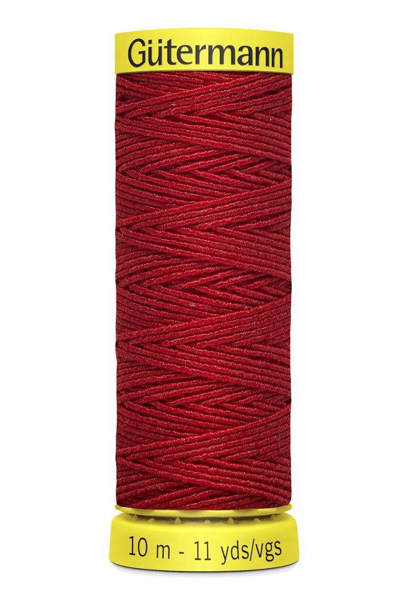 744557-2063 - GUTERMANN ELASTIC THREAD 10m 2063 RED
