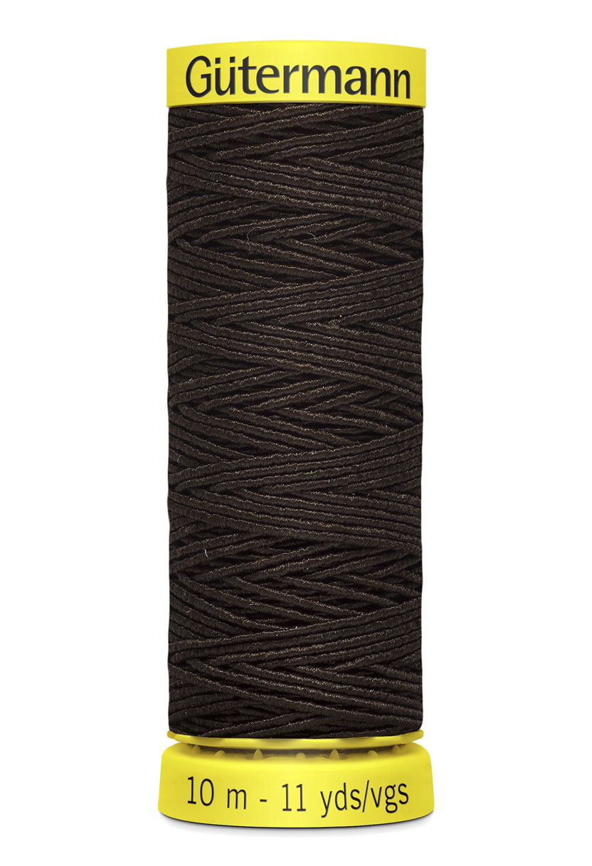744557-4002 - GUTERMANN ELASTIC THREAD 10m 4002 BROWN