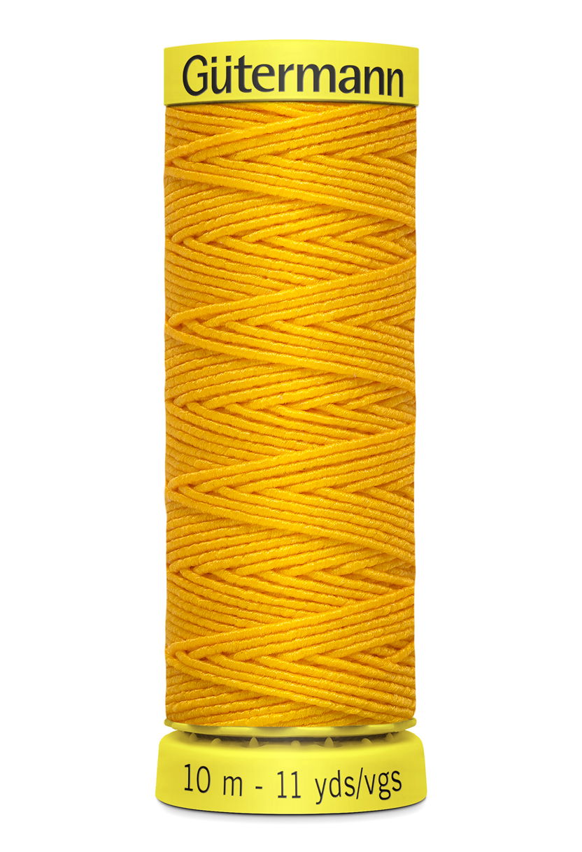 744557-4009 - GUTERMANN ELASTIC THREAD 10m 4009 YELLOW