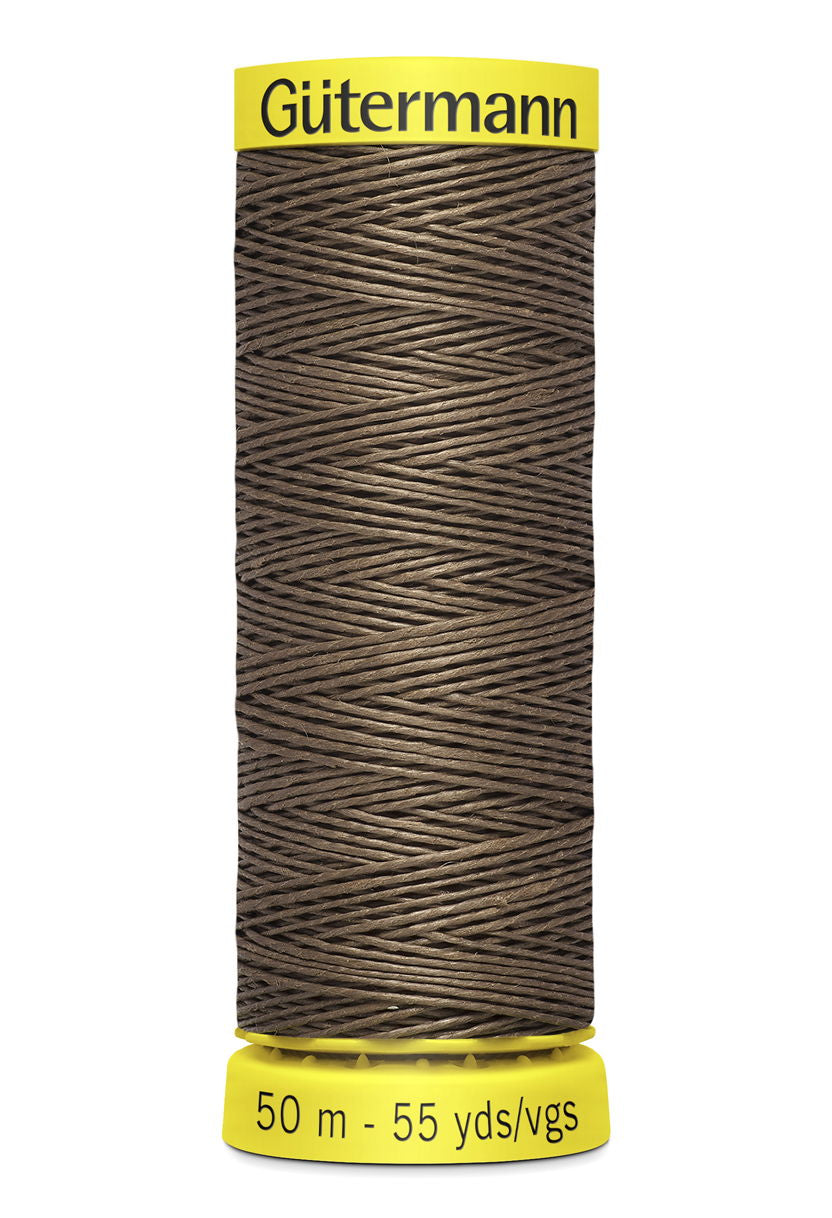 744573-4010 - GUTERMANN LINEN THREAD 50m 4010 DK GREY