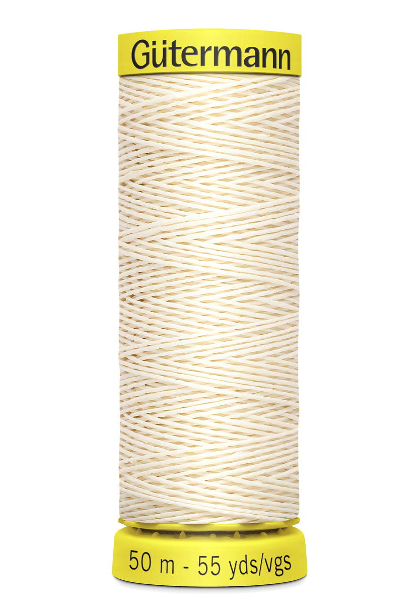 744573-4011 - GUTERMANN LINEN THREAD 50m 4011 CREAM