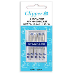 75161 - CLIPPER VALUE MACHINE NEEDLE 130R/705H ASSTD  X 5 70/80/90