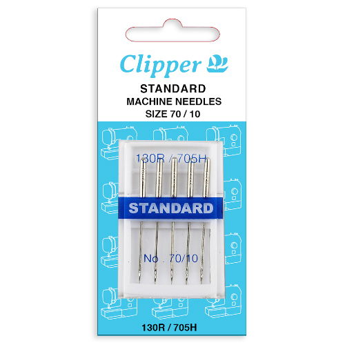 75181 - CLIPPER VALUE MACHINE NEEDLE 130R/705H SIZE 70/10 X 5