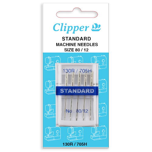75191 - CLIPPER VALUE MACHINE NEEDLE 130R/705H SIZE 80/12 X 5