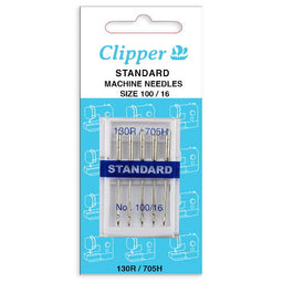 75211 - CLIPPER VALUE MACHINE NEEDLE 130R/705H SIZE 100/16  X 5