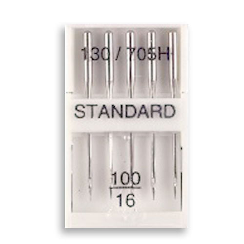 75216 - PREM JAPANESE MACHINE NEEDLE 130R/705H SIZE 100/16  X 5