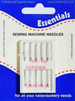 75336 - PREM JAPANESE MACHINE NEEDLE LEATHER 14/90 16/100 X 5