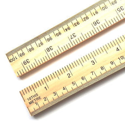 75771 - WOODEN METRE STICK (+ IMPERIAL)