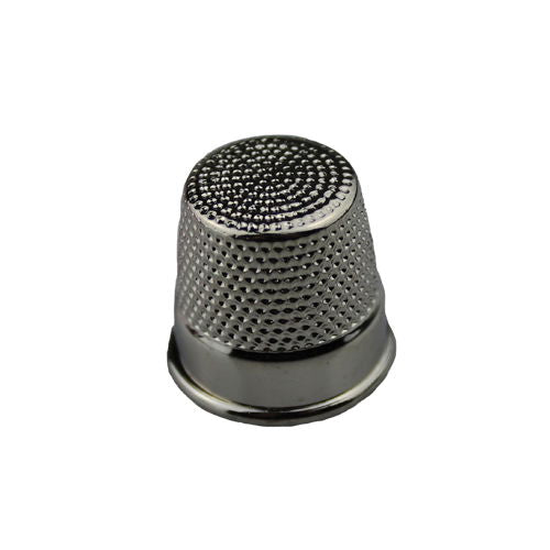 76391 - THIMBLE STEEL ASSORTED SIZE NICKEL (PK10)