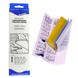 76411 - WCROFT TRACING PAPER 165 X 495 mm 5 COL ASSORTED