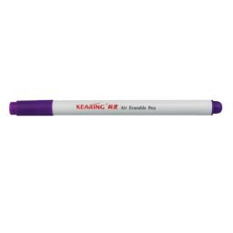 76741 - WCROFT AIR ERASABLE MARKER PEN PURPLE 1/CARD