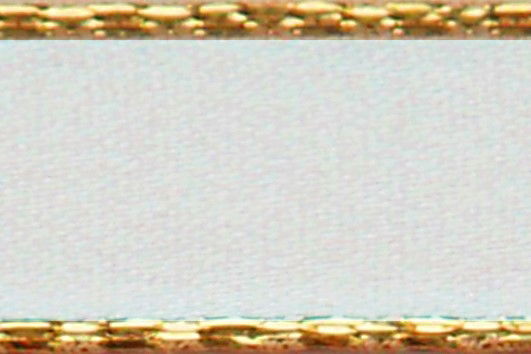 7696-25-1 - BERISFORD GOLD EDGE 25mm COL1 WHITE