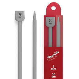 77831 - WHITECROFT PLASTIC KNIT PIN 30cm x  8mm
