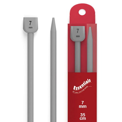 78051 - WHITECROFT PLASTIC KNIT PIN 35cm X 7mm