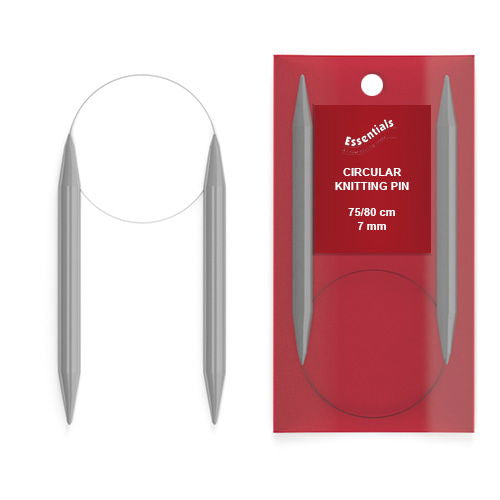 78601 - WCROFT PLASTIC CIRC KNIT PIN 80cm X 7mm