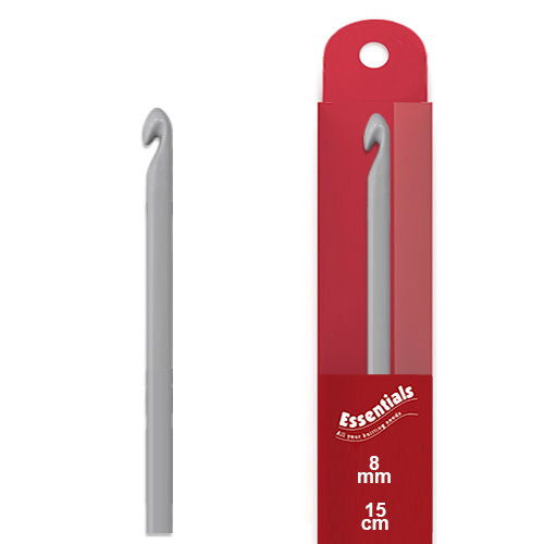 78641 - WCROFT PLASTIC CROCHET HOOK 15 cm X 8mm