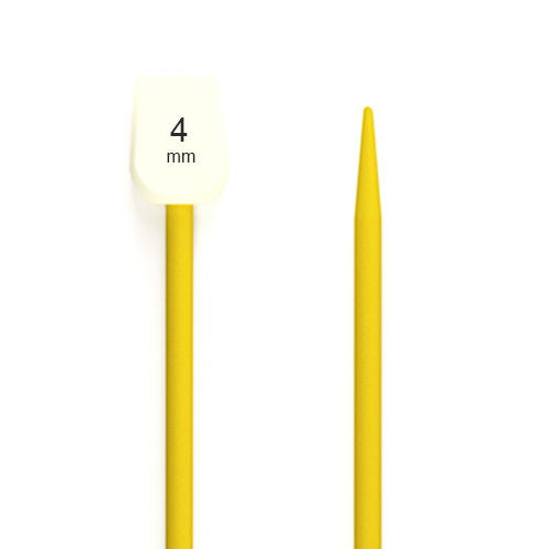 78791 - WCROFT CHILD KNIT PIN 18cm X 4mm YELLOW