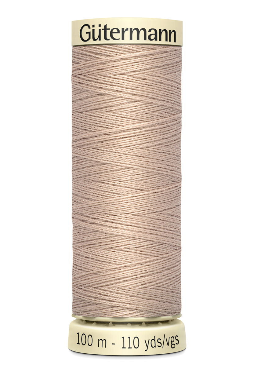 788988-121 - GUTERMANN SEW ALL THREAD 100m 121 DARK BEIGE
