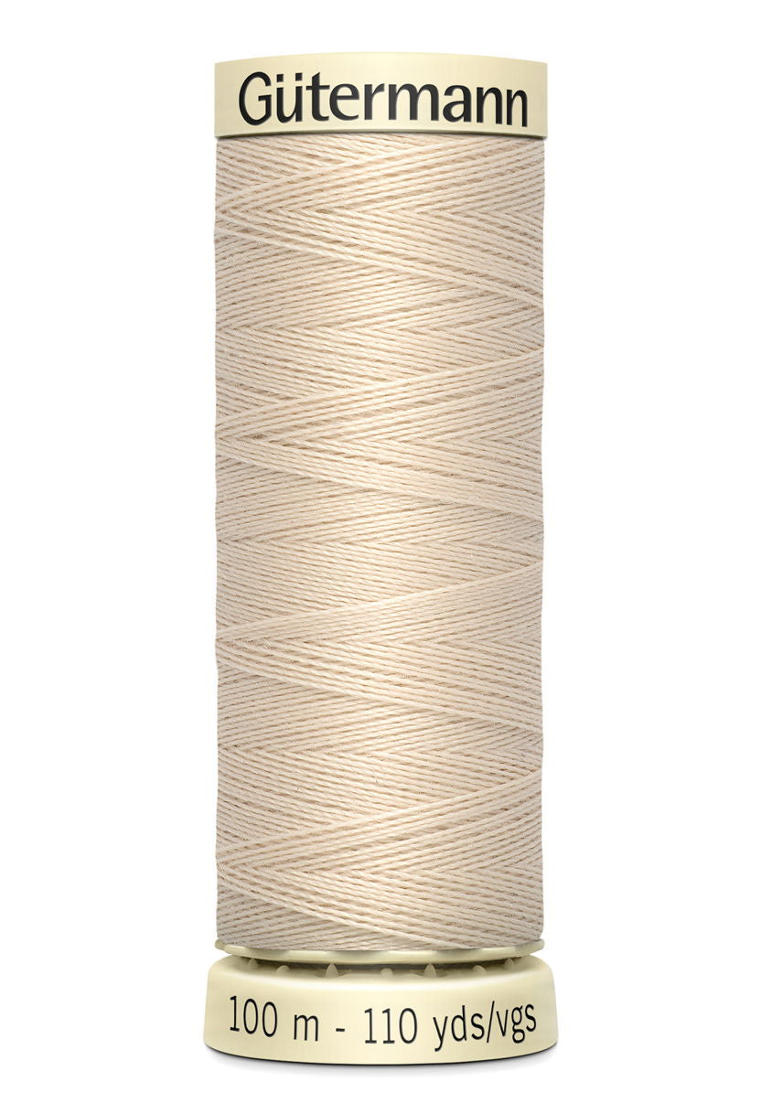 788988-169 - GUTERMANN SEW ALL THREAD 100m 169 CREAMY COFFEE