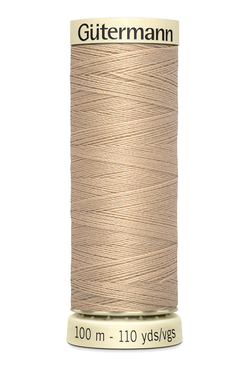 788988-186 - GUTERMANN SEW ALL THREAD 100m 186 CREAM