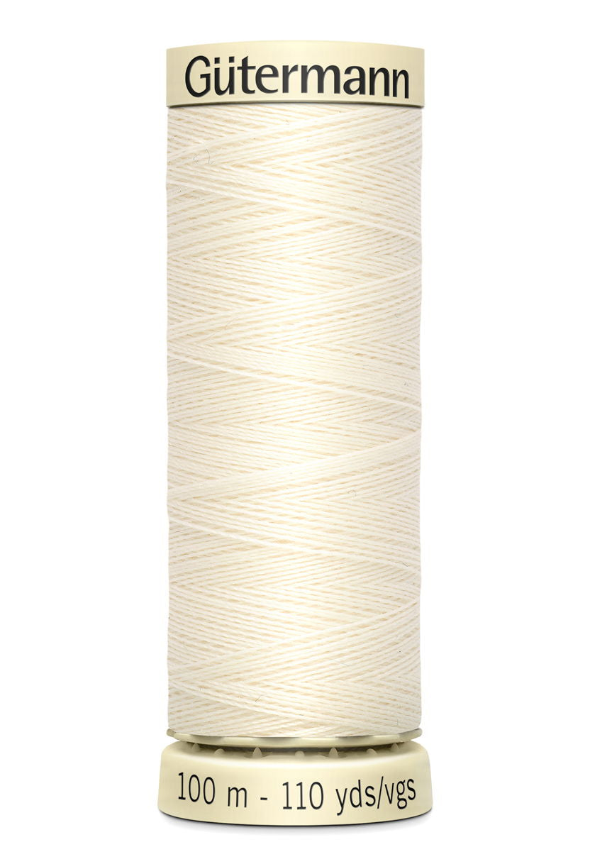 788988-1 - GUTERMANN SEW ALL THREAD 100m 1 DARK IVORY