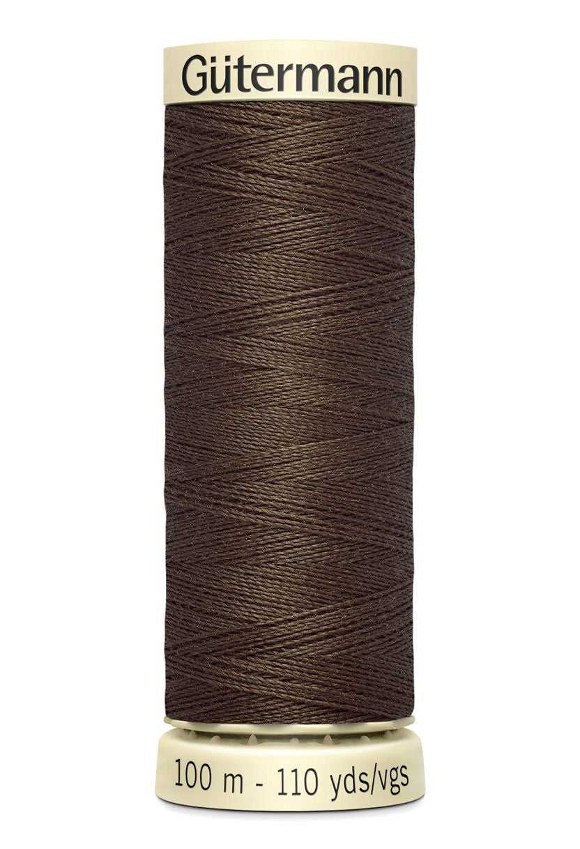 788988-222 - GUTERMANN SEW ALL THREAD 100m  222 BROWN