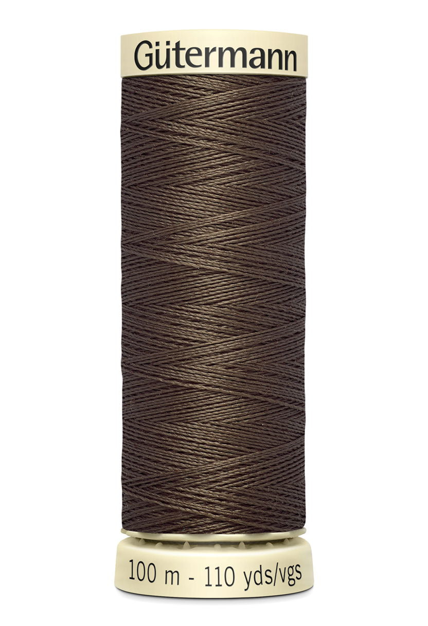 788988-252 - GUTERMANN SEW ALL THREAD 100m  252 BROWN