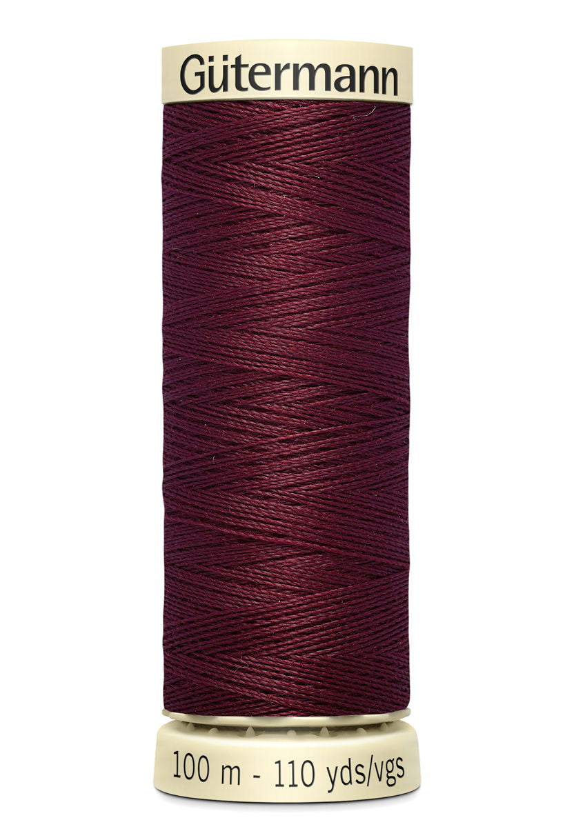 788988-369 - GUTERMANN SEW ALL THREAD 100m 369 DK BURGUNDY
