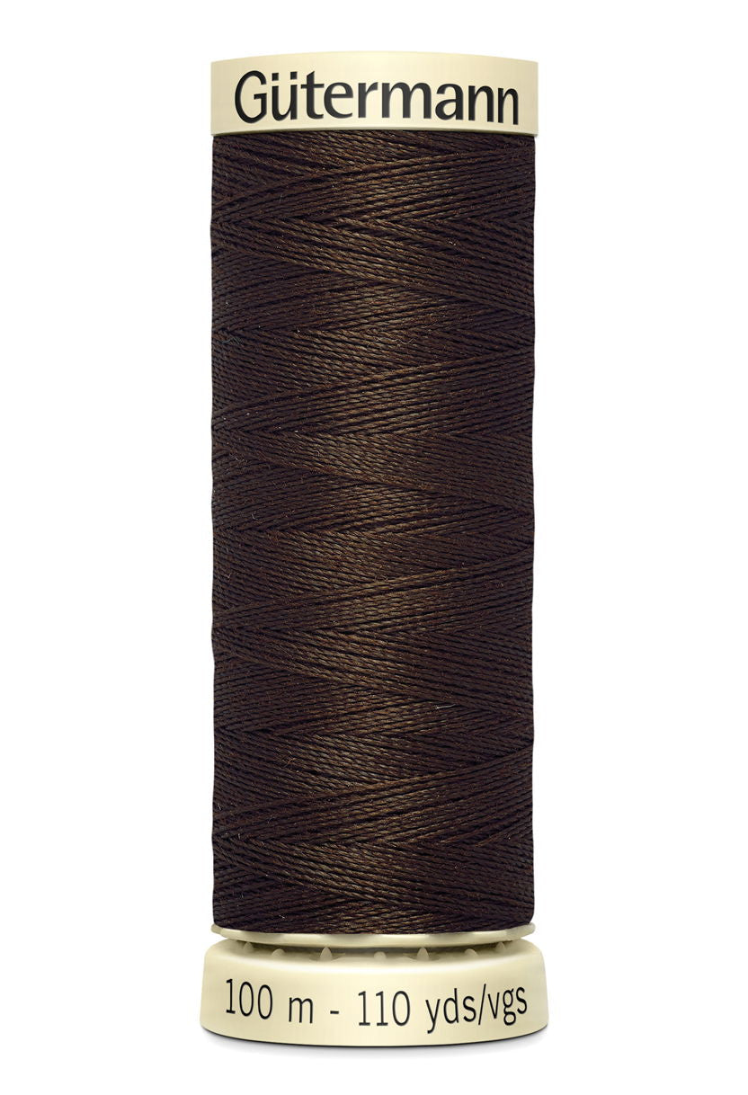 788988-406 - GUTERMANN SEW ALL THREAD 100m 406 BROWN